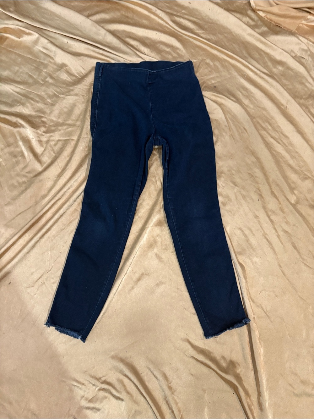 Women's Navy High-Rise Stretch Skinny Jeans